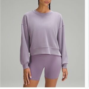 Lululemon Perfectly Oversized Crop Crew*Softstreme